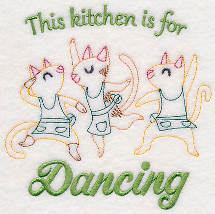 This Kitchen Is For Dancing - Cats