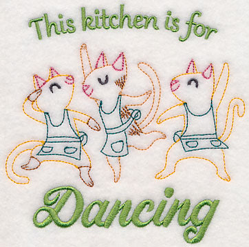 This Kitchen Is For Dancing - Cats