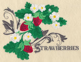 Strawberries and Baroque Flourish