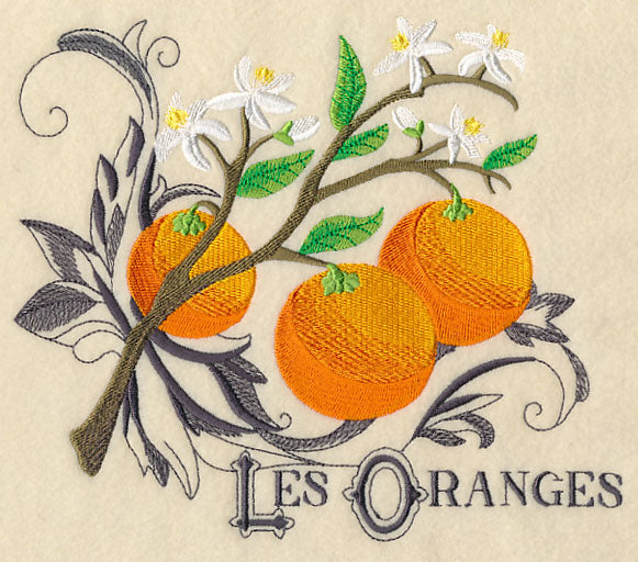 Oranges and Baroque Flourish (French)