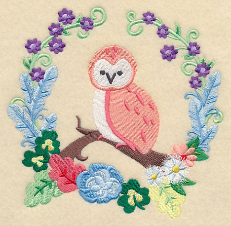 Storybook Owl Wreath