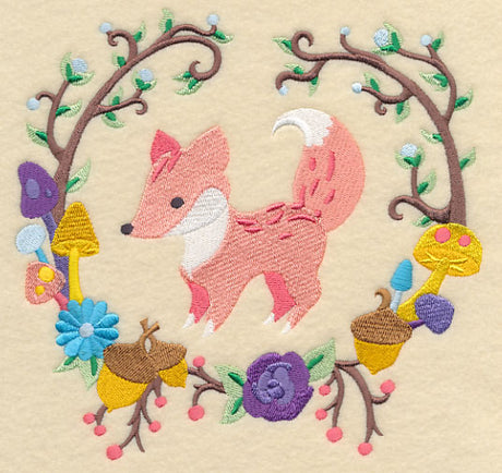 Storybook Fox Wreath
