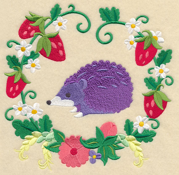Storybook Hedgehog Wreath