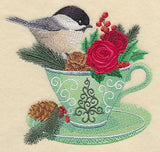 Chickadee and Christmas Tea