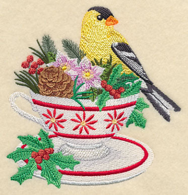 Goldfinch and Christmas Tea