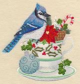 Blue Jay and Christmas Tea