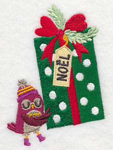 Christmas Gift and Owl