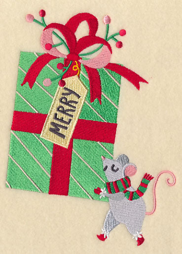 Christmas Gift and Mouse