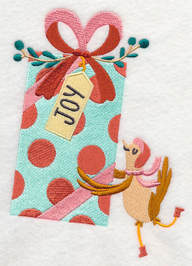 Christmas Gift and Birdie