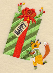 Christmas Gift and Fox