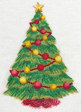 Christmas Tree in Watercolor