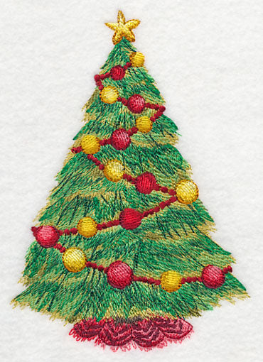 Christmas Tree in Watercolor