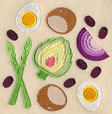 Nicoise Salad Collage