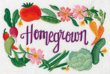 Homegrown Vegetables in Watercolor
