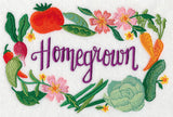 Homegrown Vegetables in Watercolor