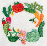 Fresh Vegetables in Watercolor