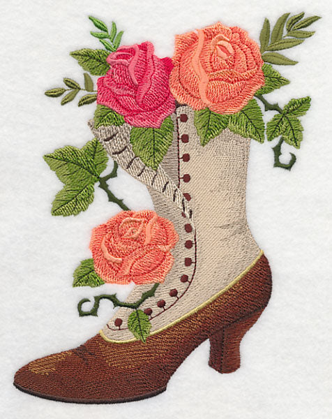 Jane's Boot with Roses