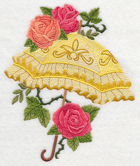 Jane's Parasol with Roses