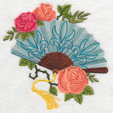 Jane's Fan with Roses