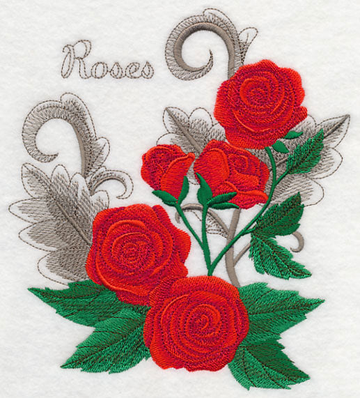 Roses with Flourish