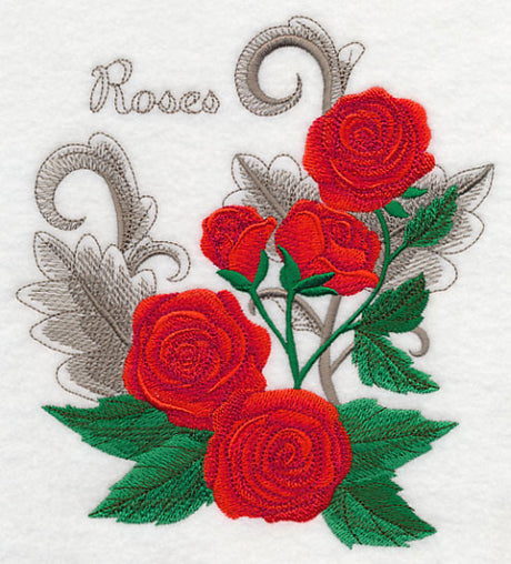 Roses with Flourish