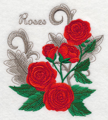 Roses with Flourish