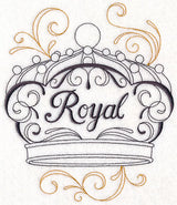 Elegant Royal and Crown