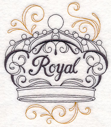 Elegant Royal and Crown