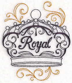 Elegant Royal and Crown