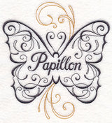 Elegant Papillon and Butterfly