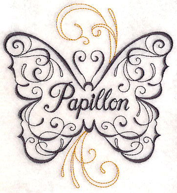 Elegant Papillon and Butterfly