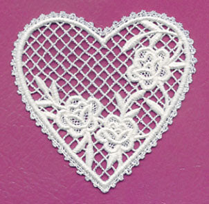 Heart and Roses 1 (Battenburg Lace)