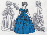 Victorian Fashion Plate - Female