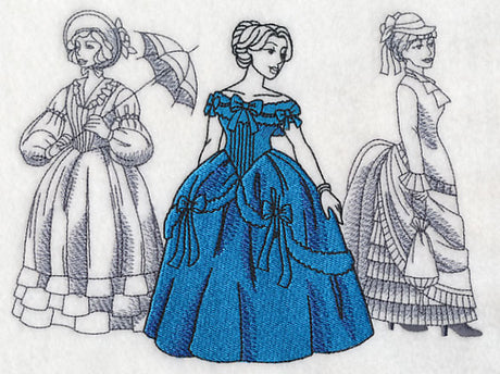 Victorian Fashion Plate - Female