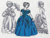 Victorian Fashion Plate - Female