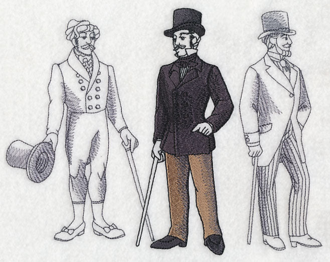 Victorian Fashion Plate - Male