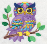 Flower Power Baby Owl