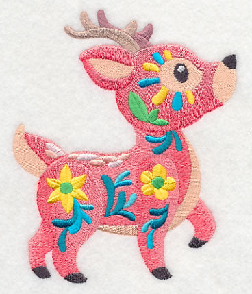 Flower Power Baby Deer