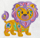 Flower Power Baby Lion