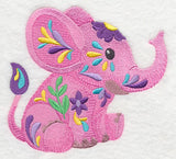 Flower Power Baby Elephant