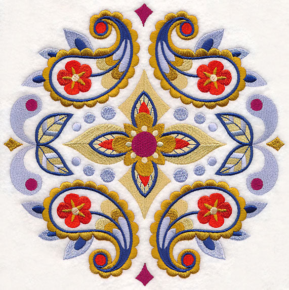 Paisley with Panache Medallion