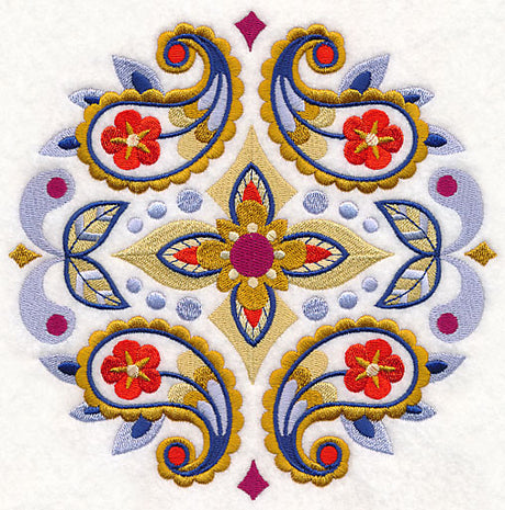 Paisley with Panache Medallion