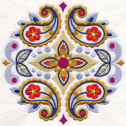 Paisley with Panache Medallion