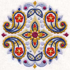 Paisley with Panache Medallion