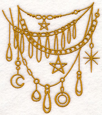 Celestial Drape (Goldwork)