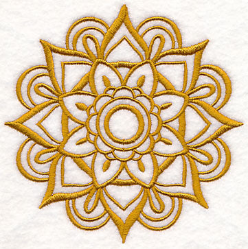 Mandala (Goldwork)