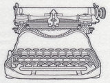 Typewriter Etching