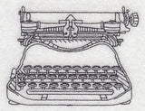 Typewriter Etching