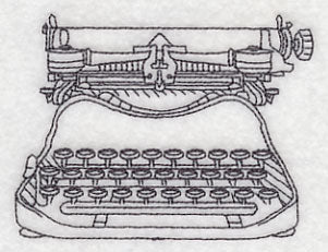 Typewriter Etching