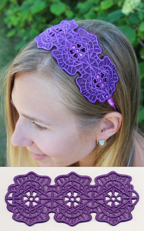Bohemian Chic Headband (Lace)